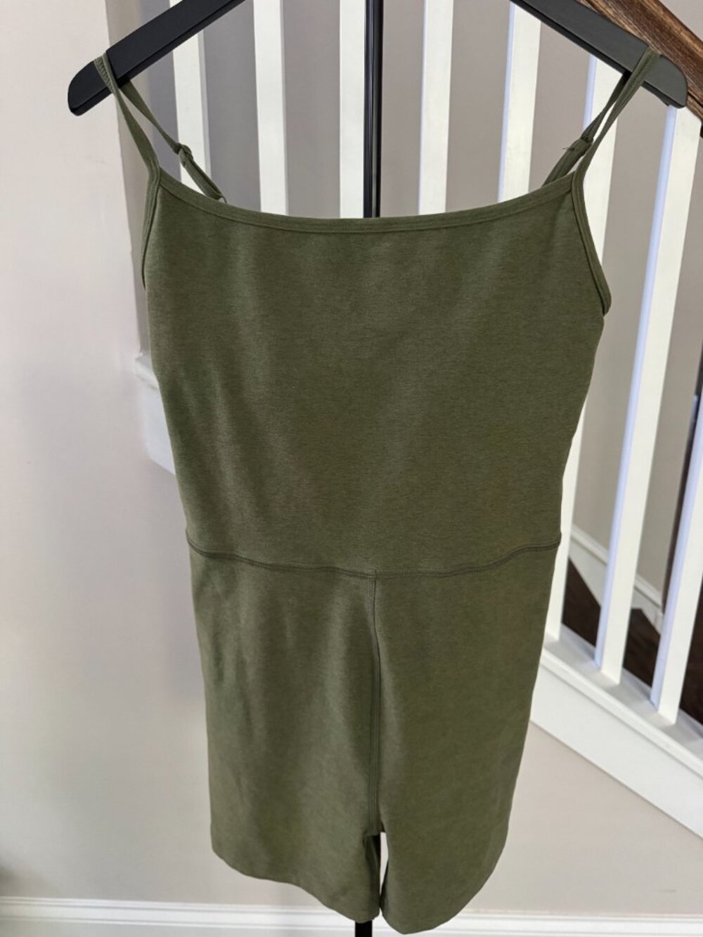 Beyond Yoga Short Jumpsuit Olive Green US Size Large - Picture 3 of 6